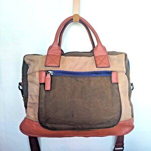 ALDO Messenger Briefcase Shoulder Bag Office Commuter Academia Laptop Canvas
